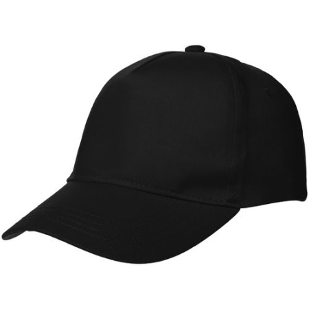 Бейсболка Promo, черный, арт. 17407 — изображение товара РусПак